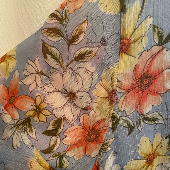 Calvin Klein floral dress Size 12 - Picture 3 of 10